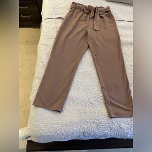 Women’s Taupe Ankle Trousers
